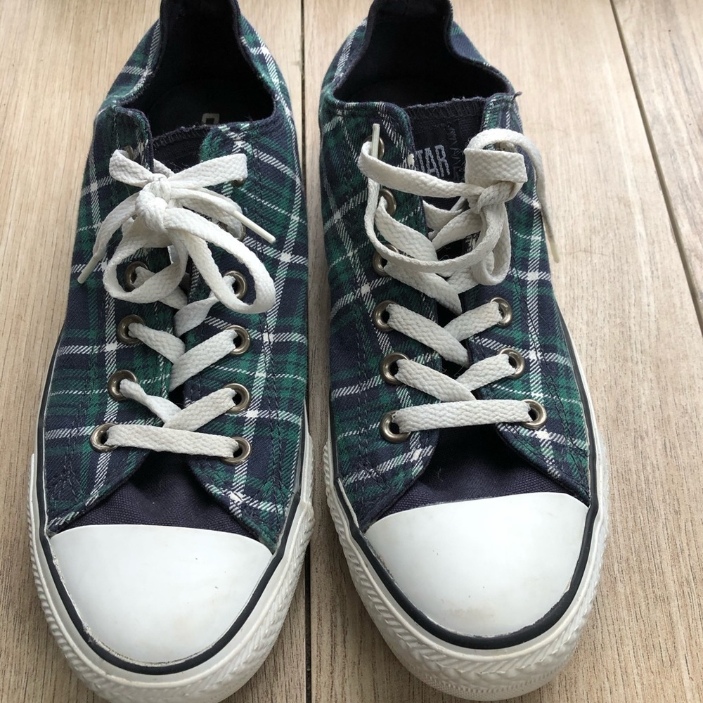 Tartan Plaid Converse